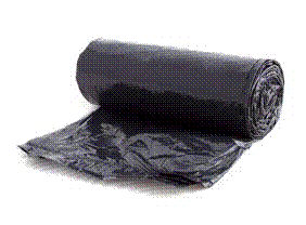Black refuse sacks